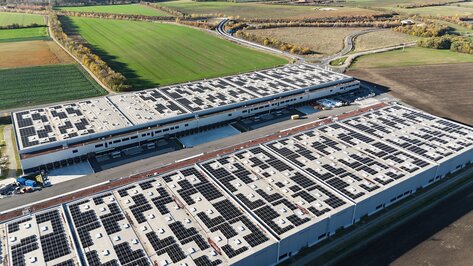 IC Gattendorf Drohnenaufnahme